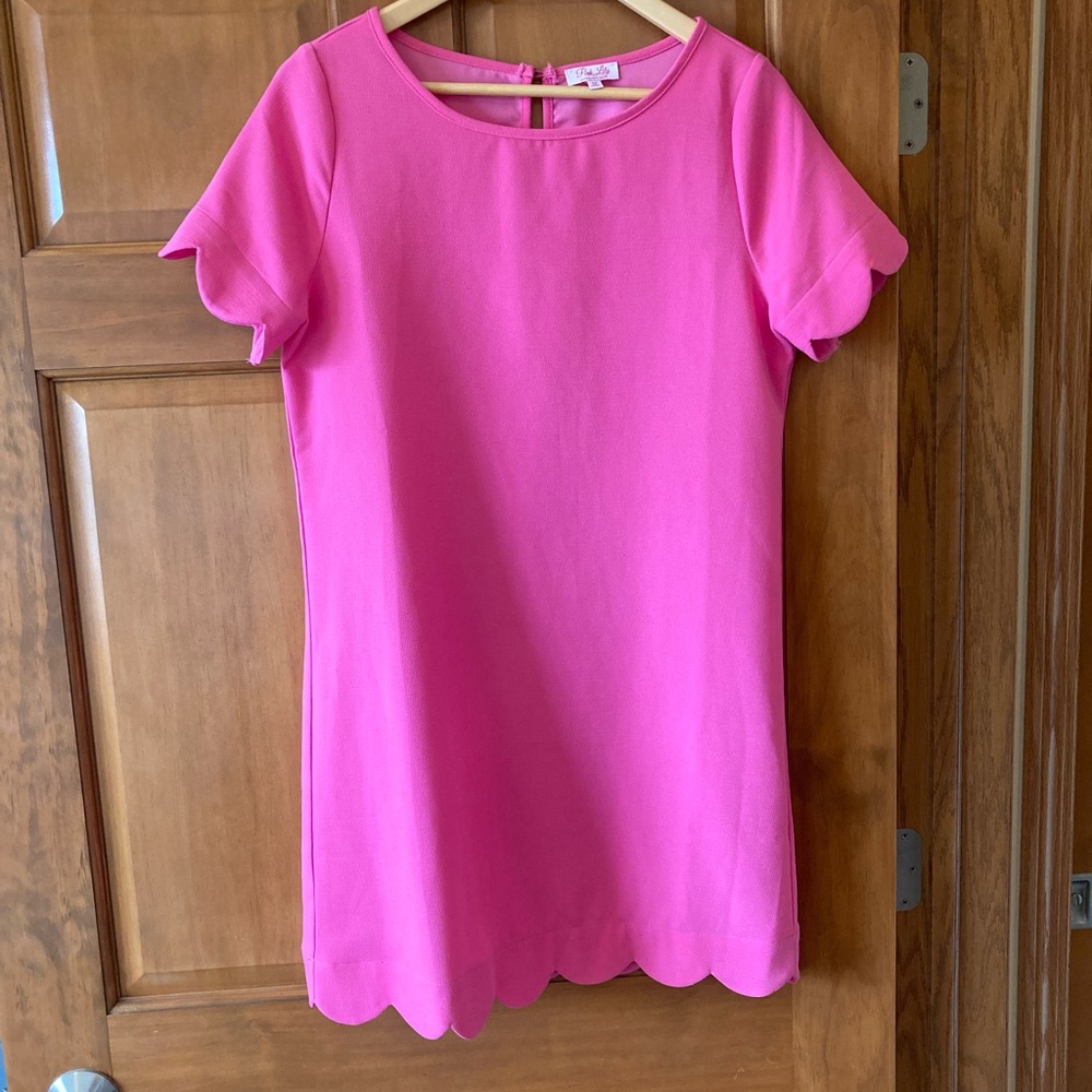 Beautiful Pink Lily Dress